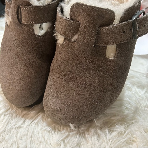 Birkenstock Boston Shearling Grey size 38 - Picture 5 of 12